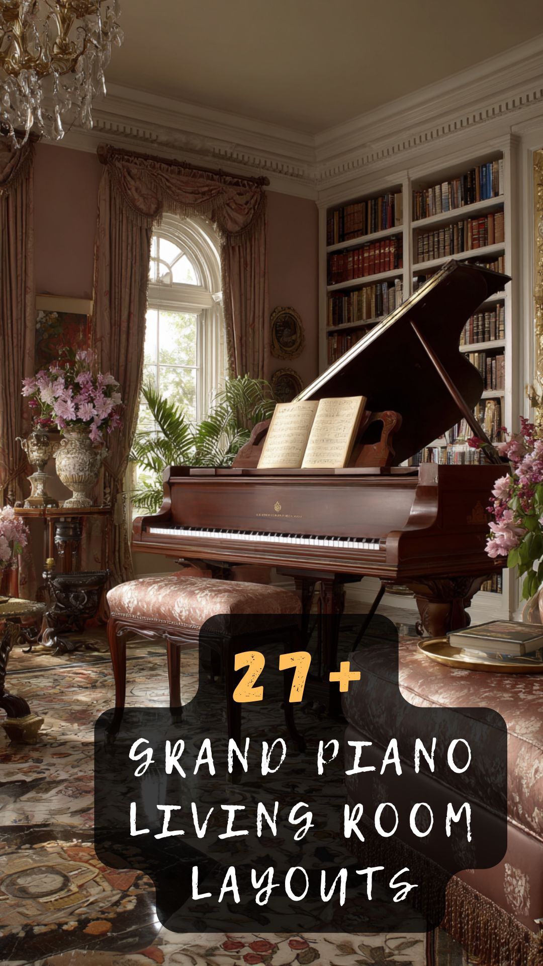 10+ Inspiring Grand Piano Living Room Layout Ideas For Every Style ...