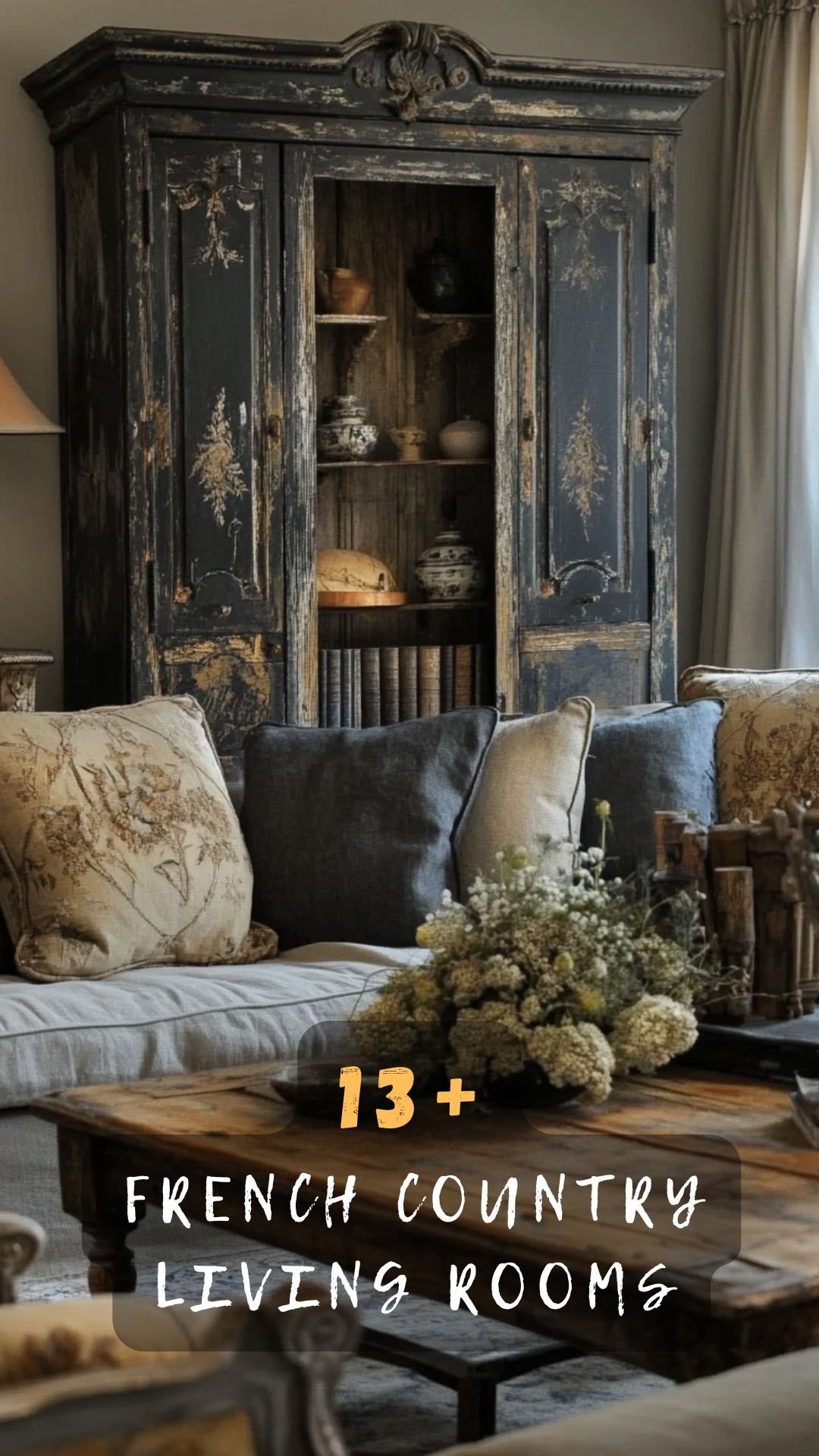 11+ French Country Living Rooms That Will Make You Say “Ooh La La!”