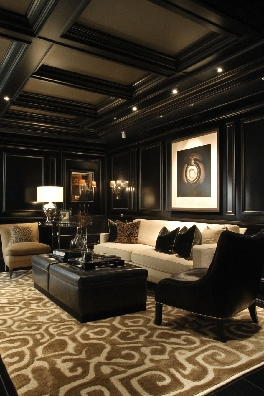 black-and-beige-living-room-ideas
