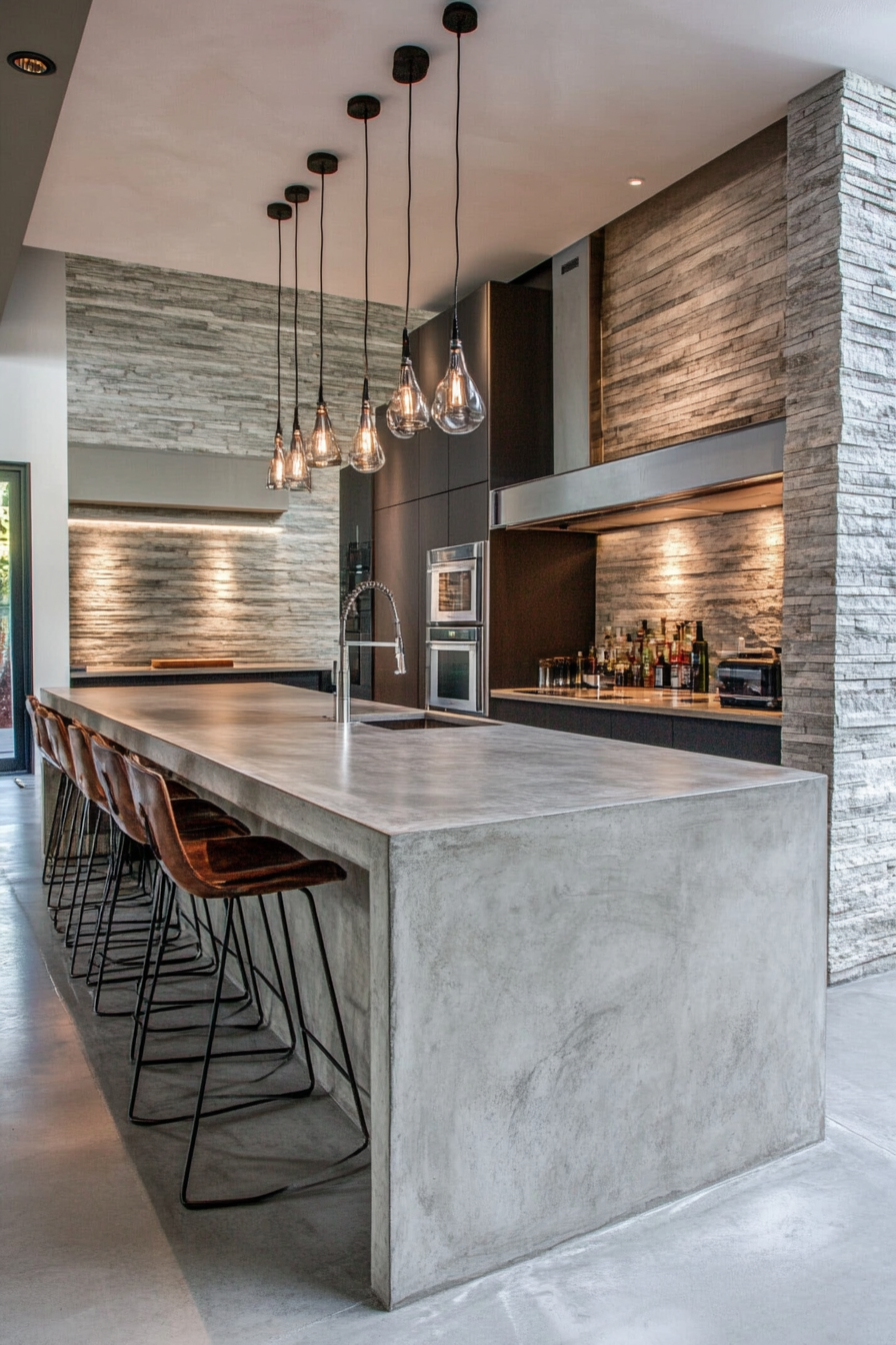 kitchen-islands-with-raised-bar-top-designs