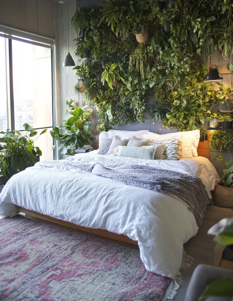 boho-no-headboard-ideas