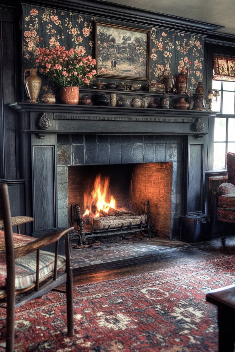 9+ Fireplace Hearth and Mantel Decorating Ideas — DreamyHomeStyle