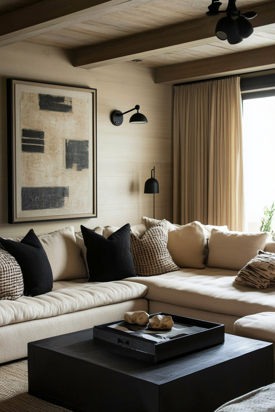 black-and-beige-living-room-ideas