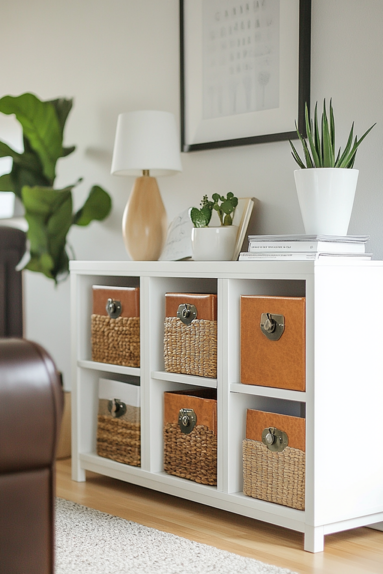 The Secret To Making Your IKEA Kallax Look Like A Million Bucks!
