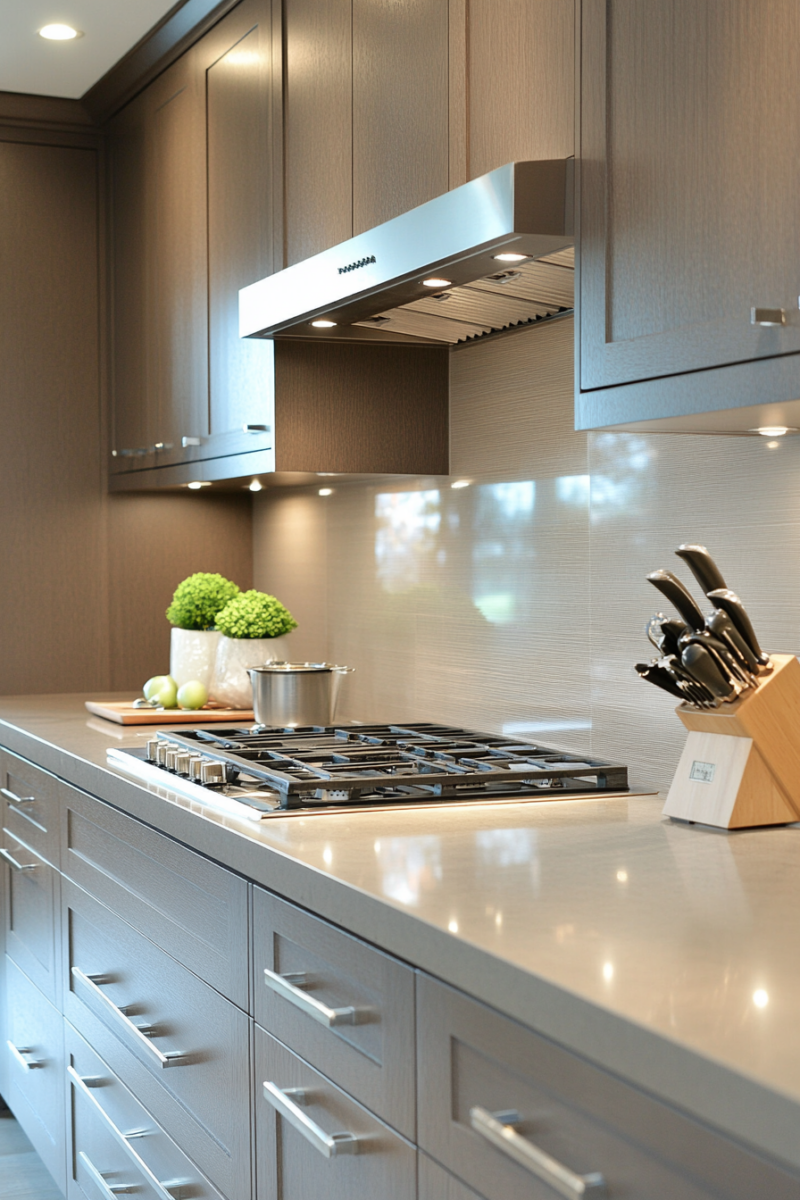 Beige Ranges Why Everyone’s Suddenly Obsessed With Beige Kitchen Cabinets ...
