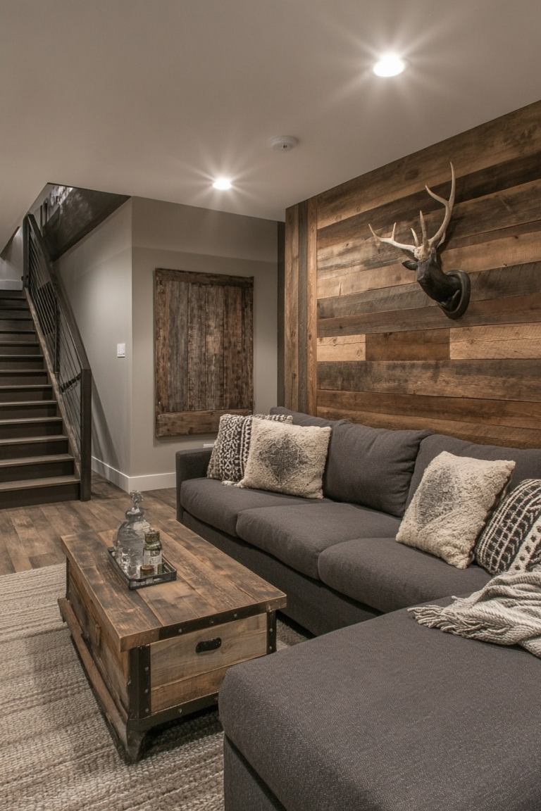 13 Rustic Basement Ideas That Will Change How You Use Your Space ...