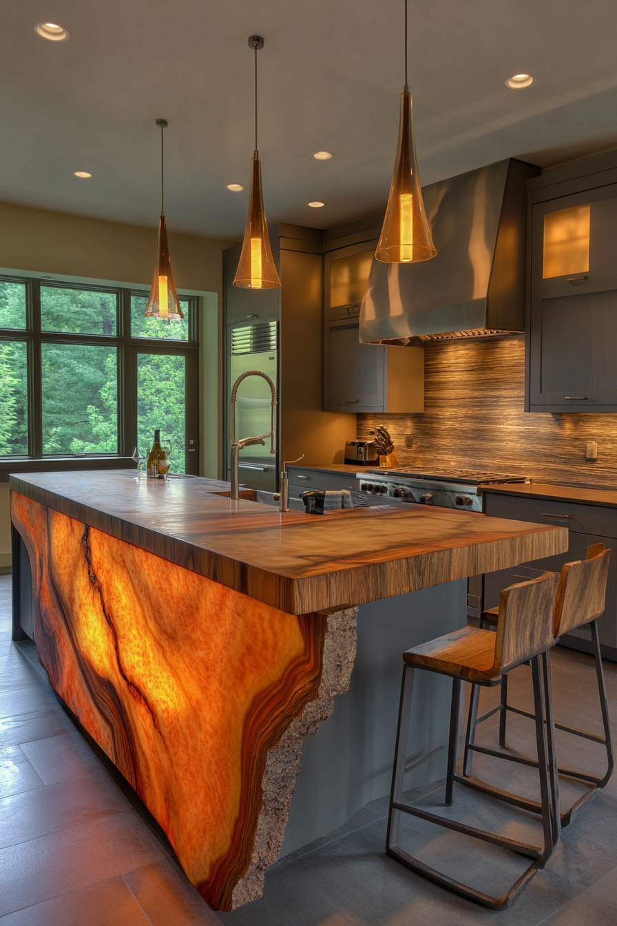 kitchen-islands-with-raised-bar-top-designs