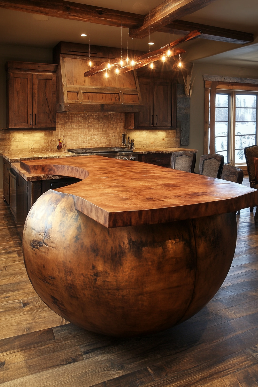 kitchen-islands-with-raised-bar-top-designs