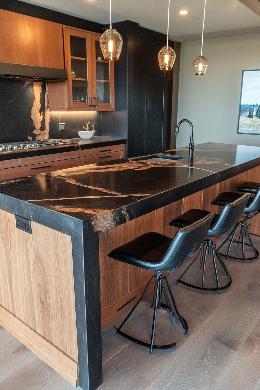 kitchen-islands-with-raised-bar-top-designs