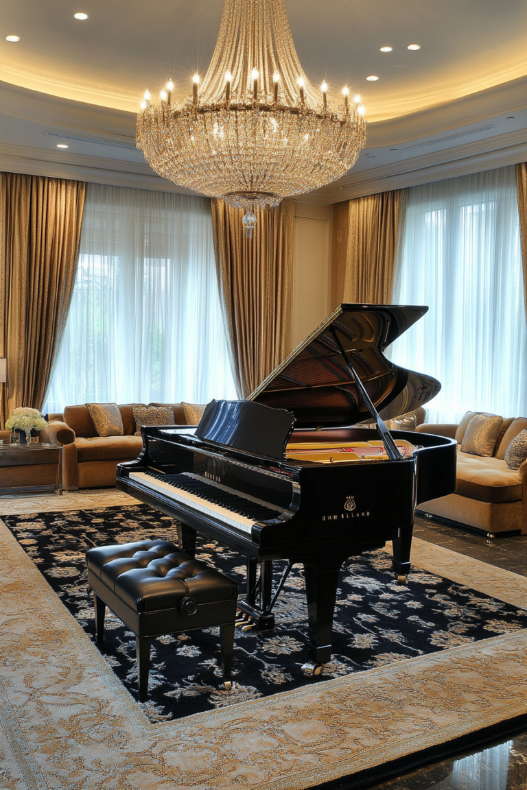 10+ Inspiring Grand Piano Living Room Layout Ideas For Every Style ...