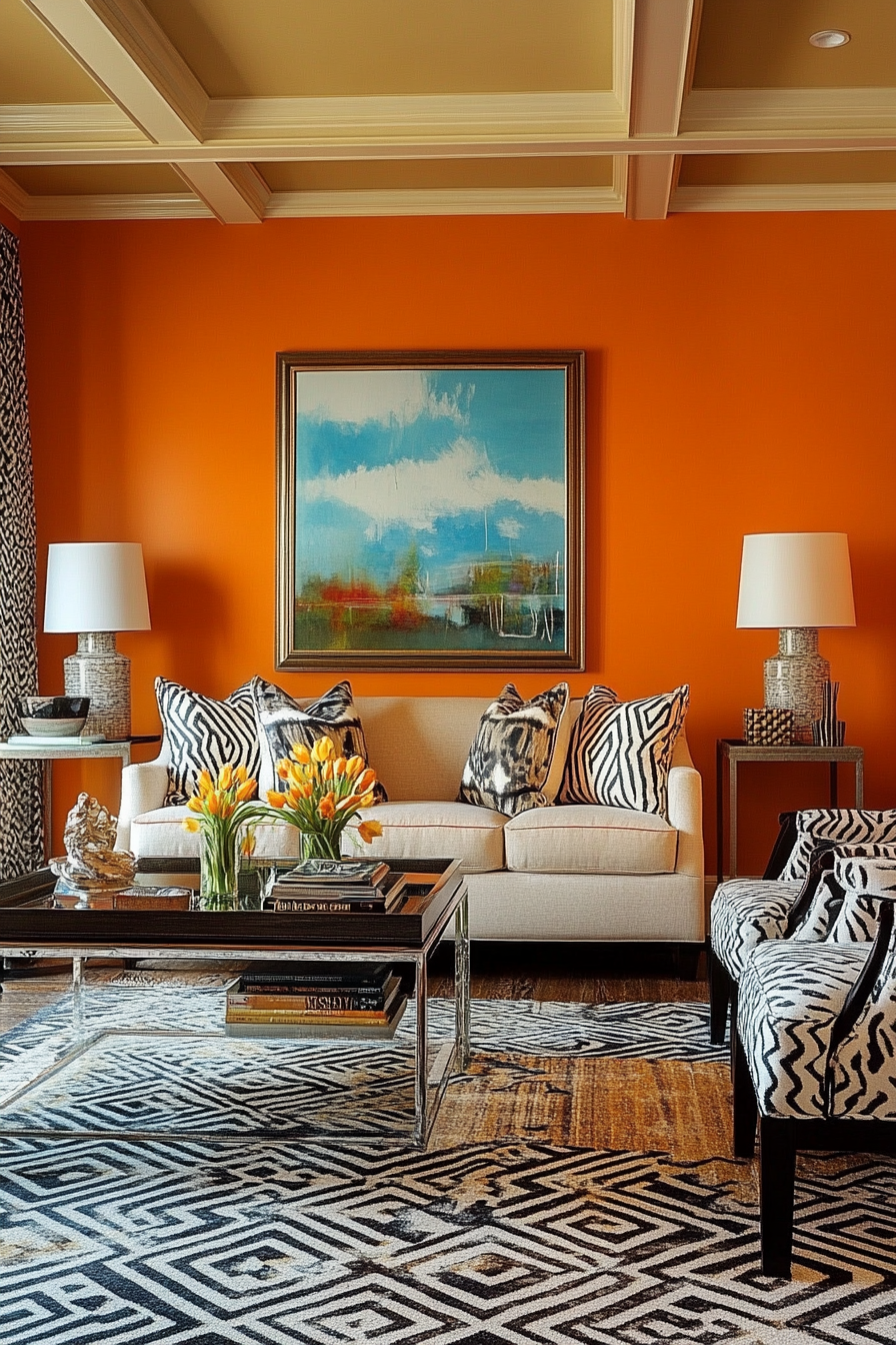 burnt-orange-living-room
