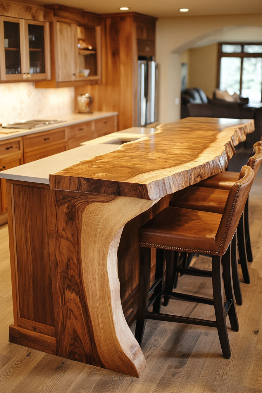 kitchen-islands-with-raised-bar-top-designs