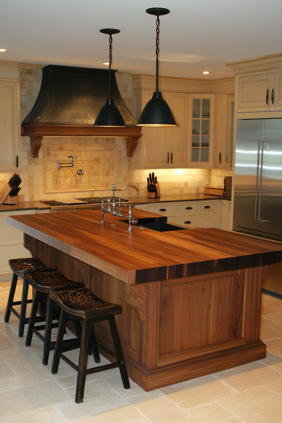 kitchen-islands-with-raised-bar-top-designs