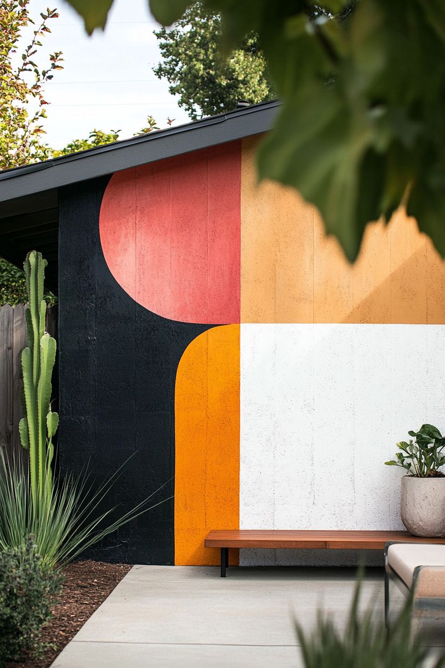 8+ Outdoor Mural Ideas That Will Make Your Backyard Stand Out!