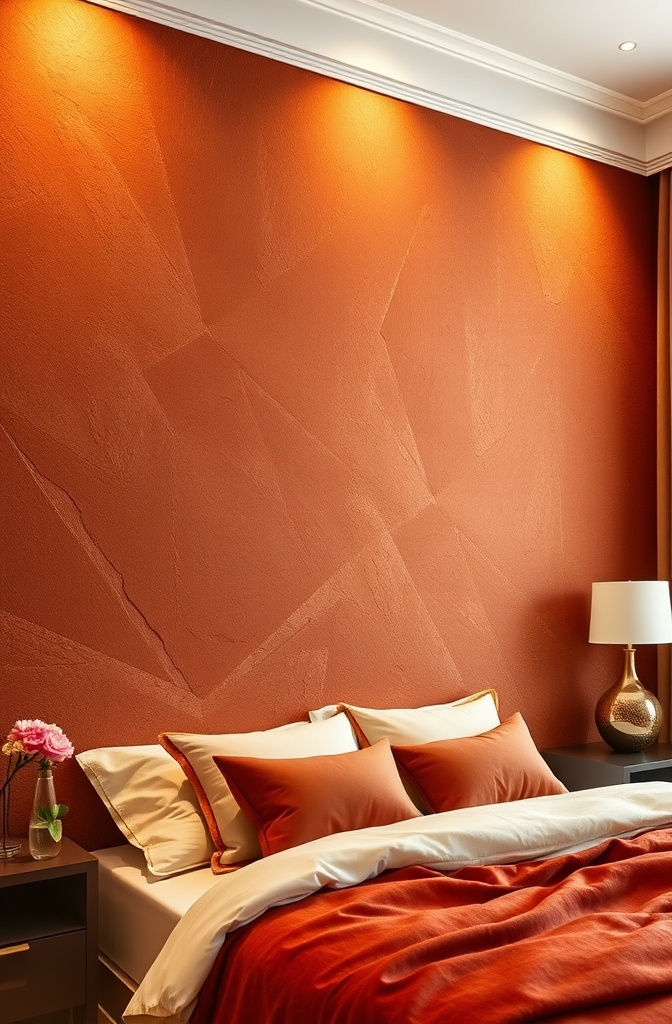stunning-terracotta-accent-wall-ideas-for-your-bedroom