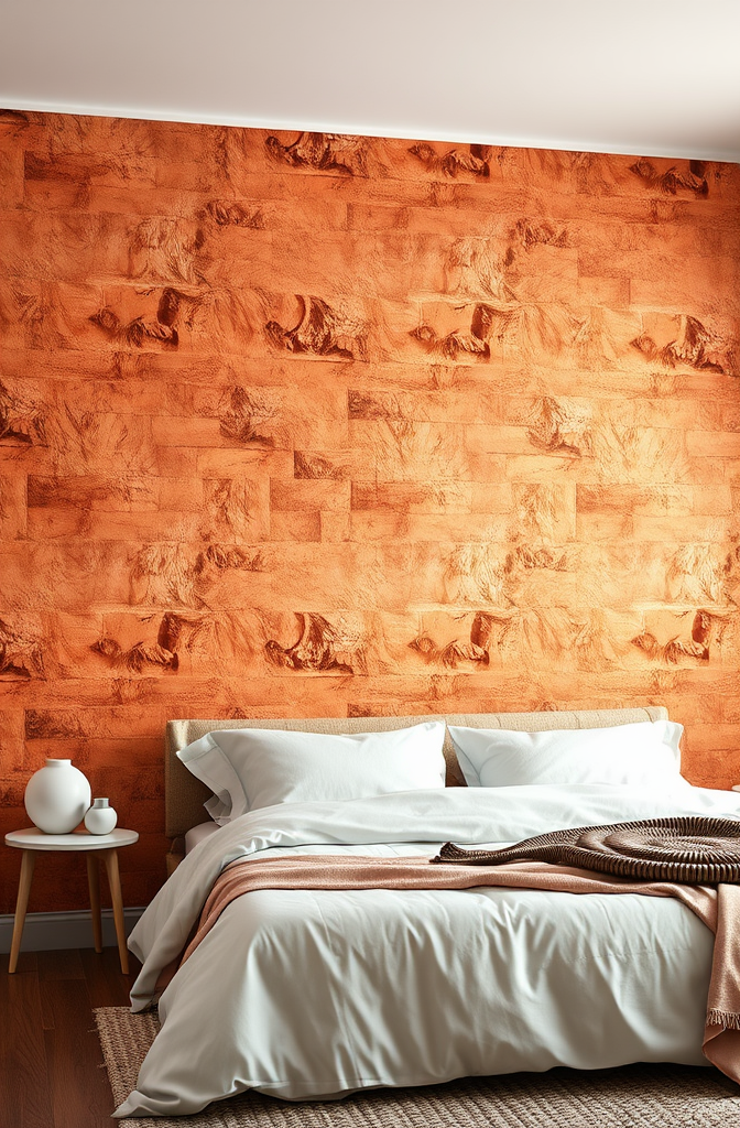 stunning-terracotta-accent-wall-ideas-for-your-bedroom