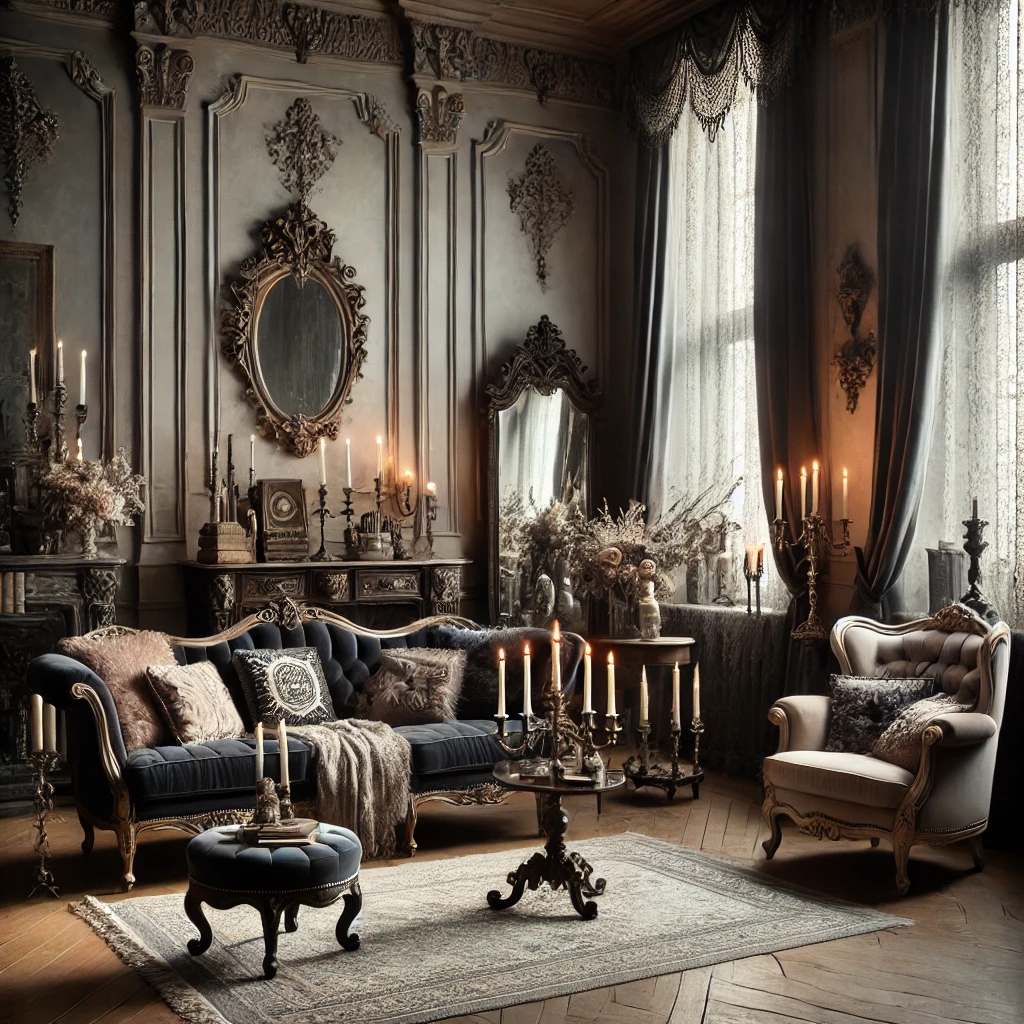 Goth Living Room