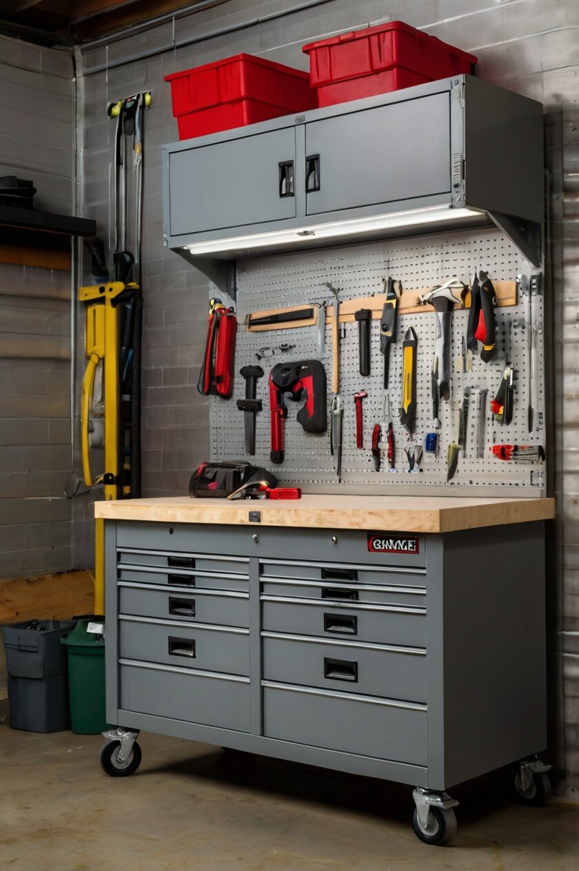 13 Smart Cabinet Ideas To Transform Your Garage — DreamyHomeStyle