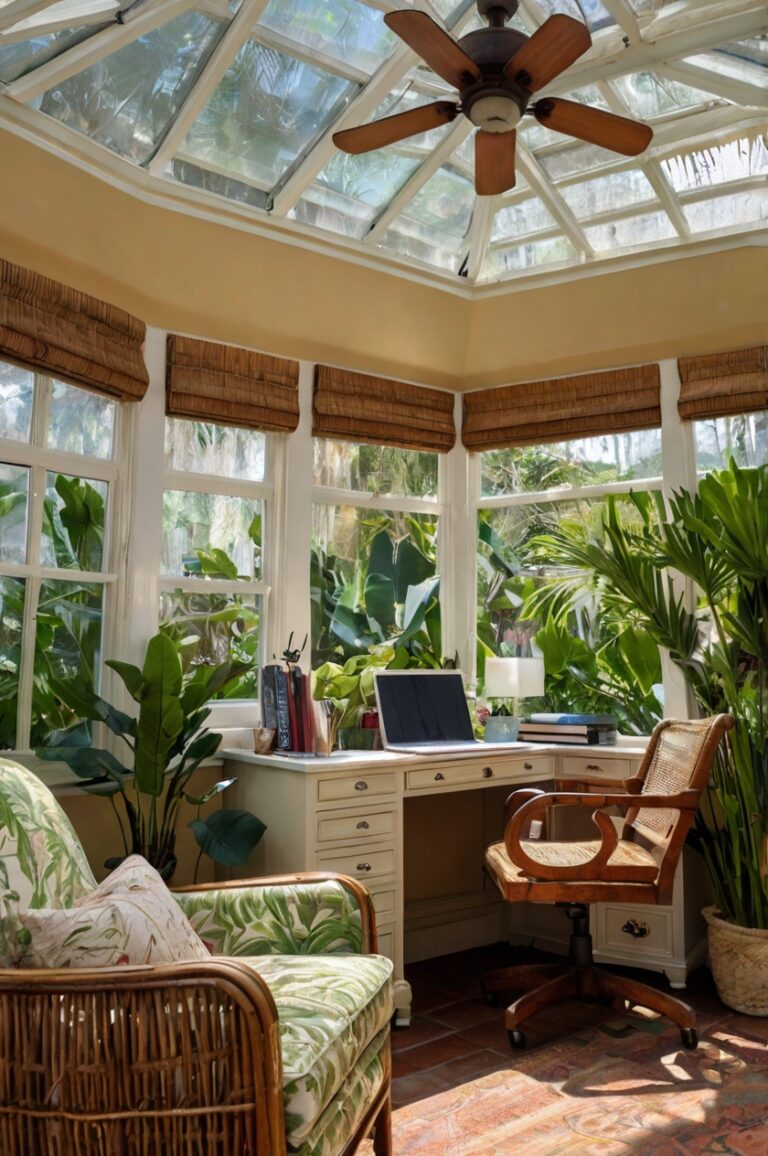 13 Stylish Sunroom Office Designs To Inspire You β DreamyHomeStyle