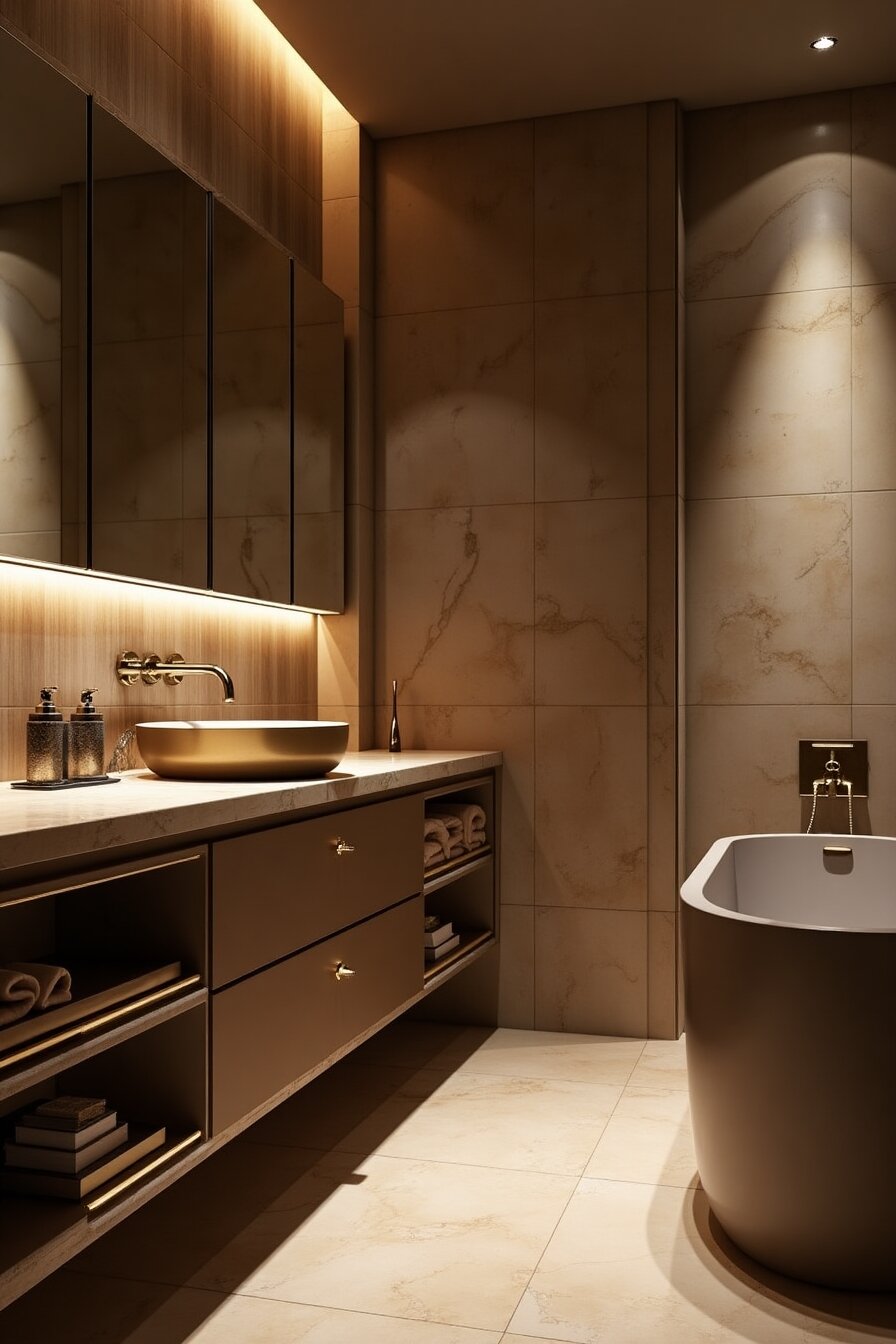 Unique Brown And Beige Bathroom Trends To Try — DreamyHomeStyle