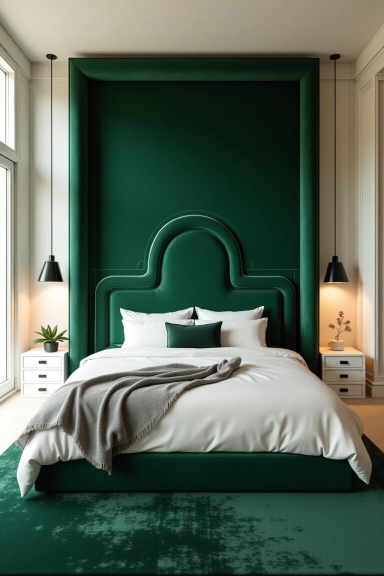 Inspiring Green And White Bedroom Ideas For Your Space