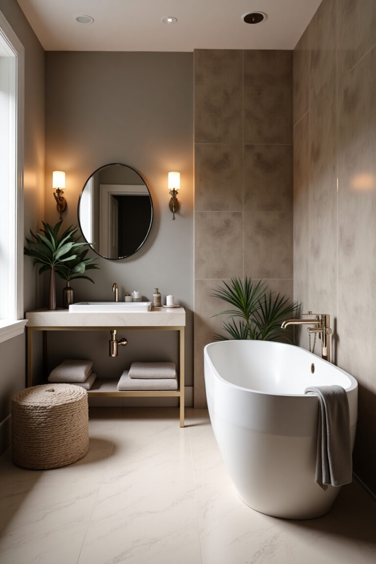 Modern Taupe Bathroom Ideas Will Make Your Space Feel Sophisticated And Inviting!