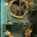 Elegant Green And Gold Bathroom Ideas For A Sophisticated Flair