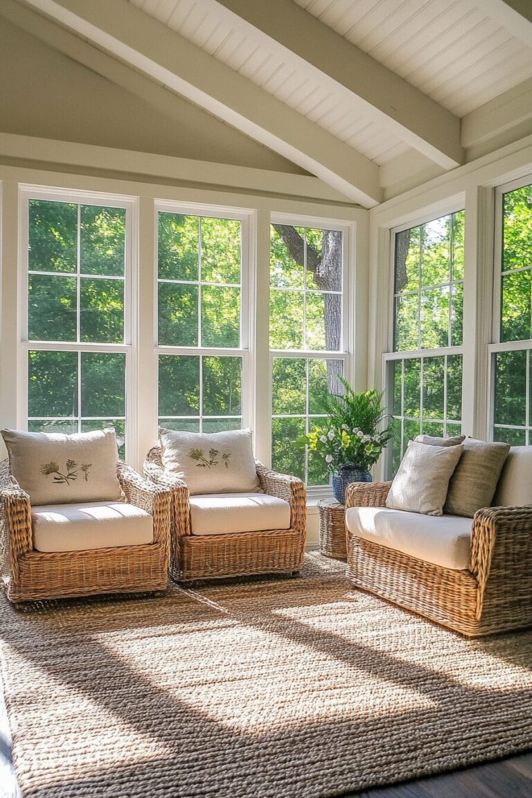 Bring The Outdoors In With Chic Indoor Sunroom Ideas