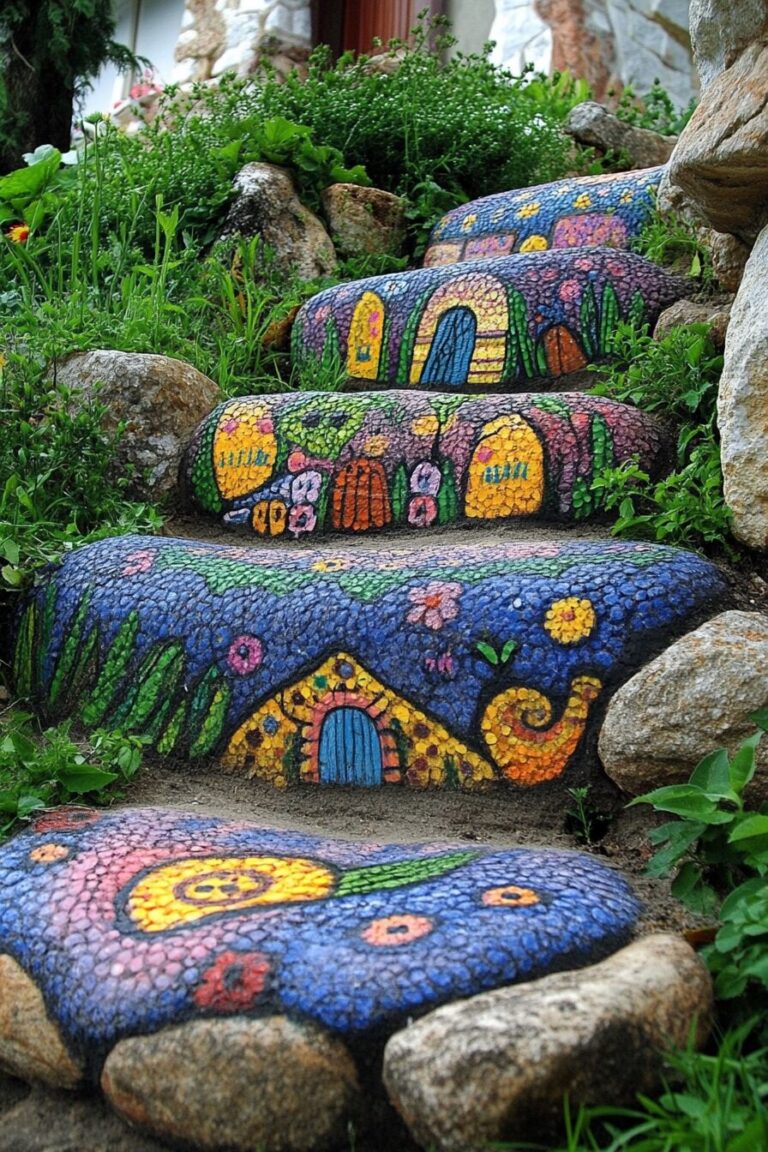 Nice Painted Rocks Stunning Painted Rocks to Brighten Your Outdoor Space — DreamyHomeStyle