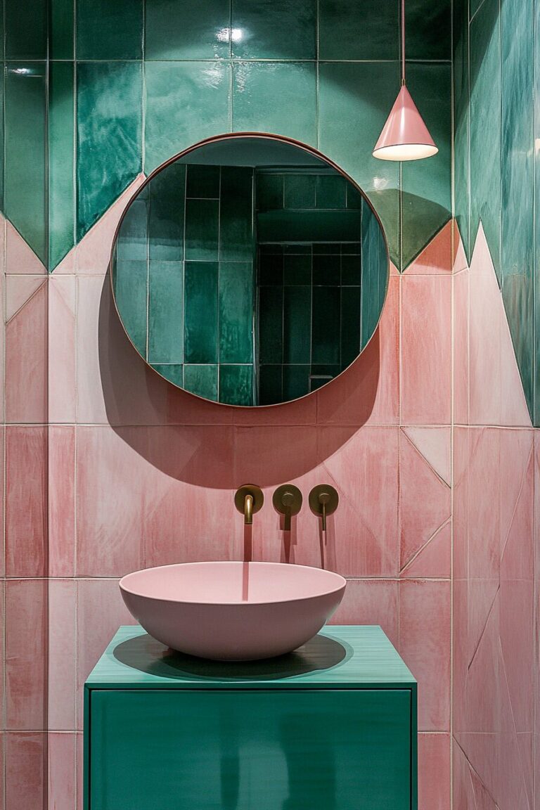 Playful Pink And Green Bathroom Ideas For A Fun And Stylish Look