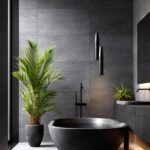 You Won’t Believe How Cozy Your Dark Modern Bathroom Can Be!