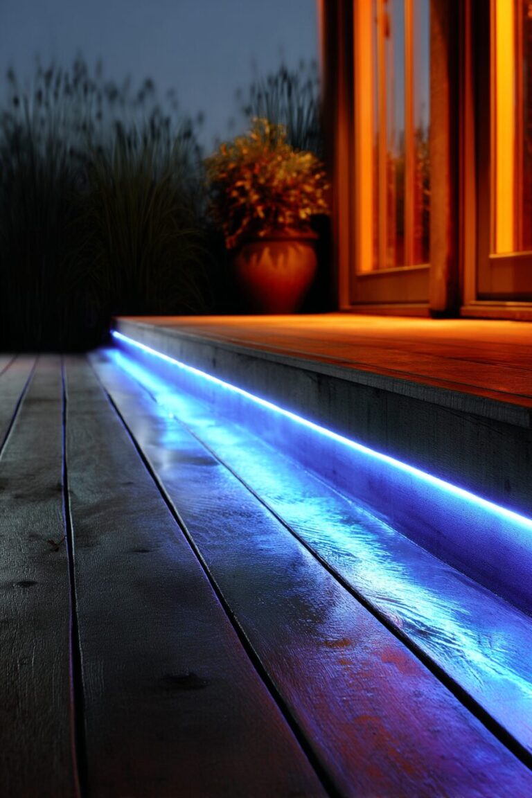 Image showcasing Modern LED Lighting Ideas for Your Deck — DreamyHomeStyle