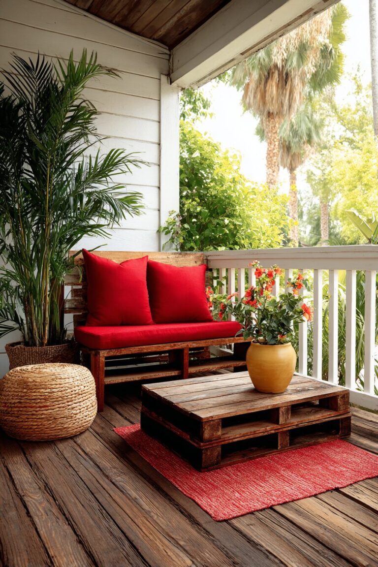 Unique DIY Pallet Patio Deck Designs for a Cozy Vibe