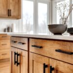 Stunning Golden Oak Kitchen Cabinet Designs