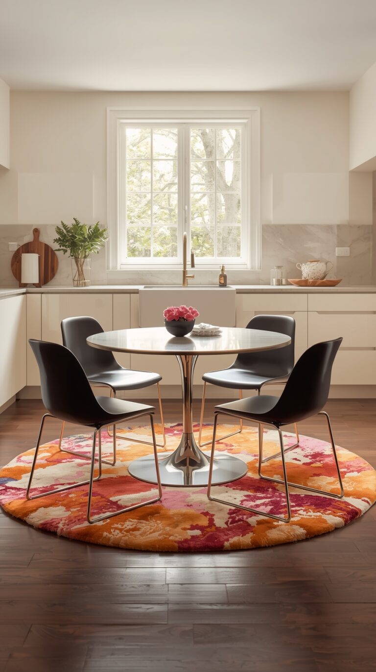 Charming Round Kitchen Table Inspirations — DreamyHomeStyle