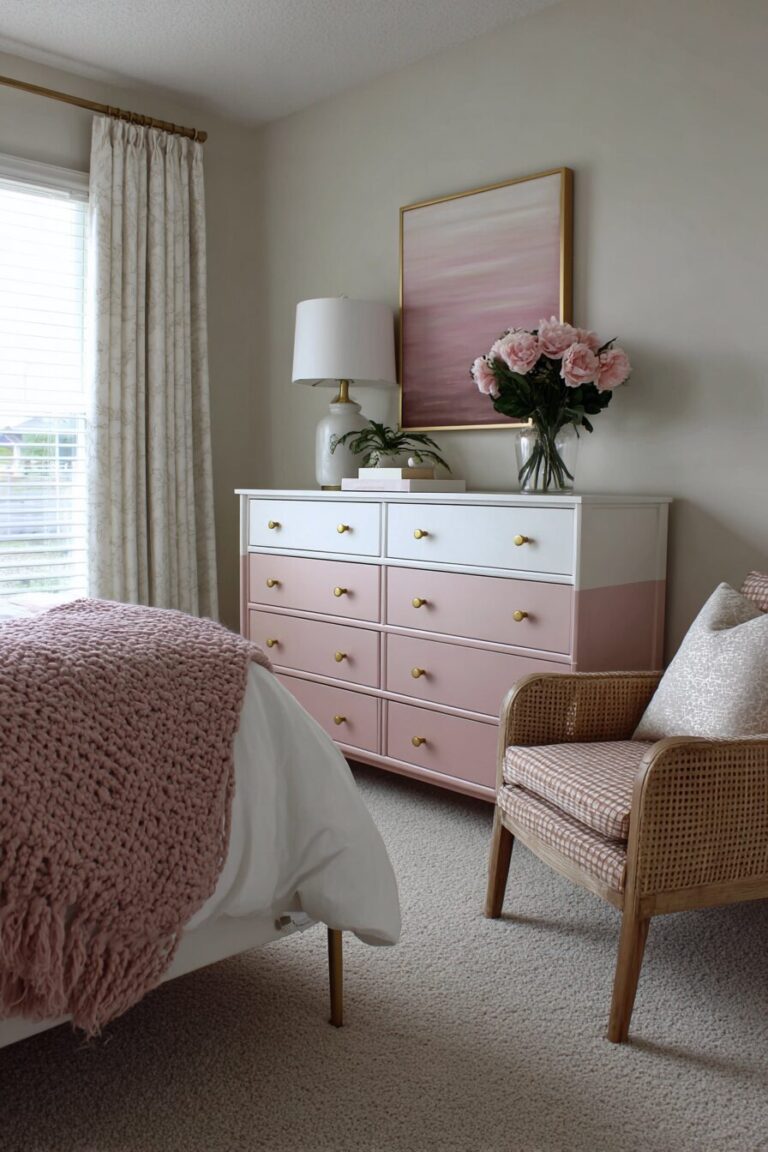 Beautiful Pink And White Bedroom Ideas You’ll Love