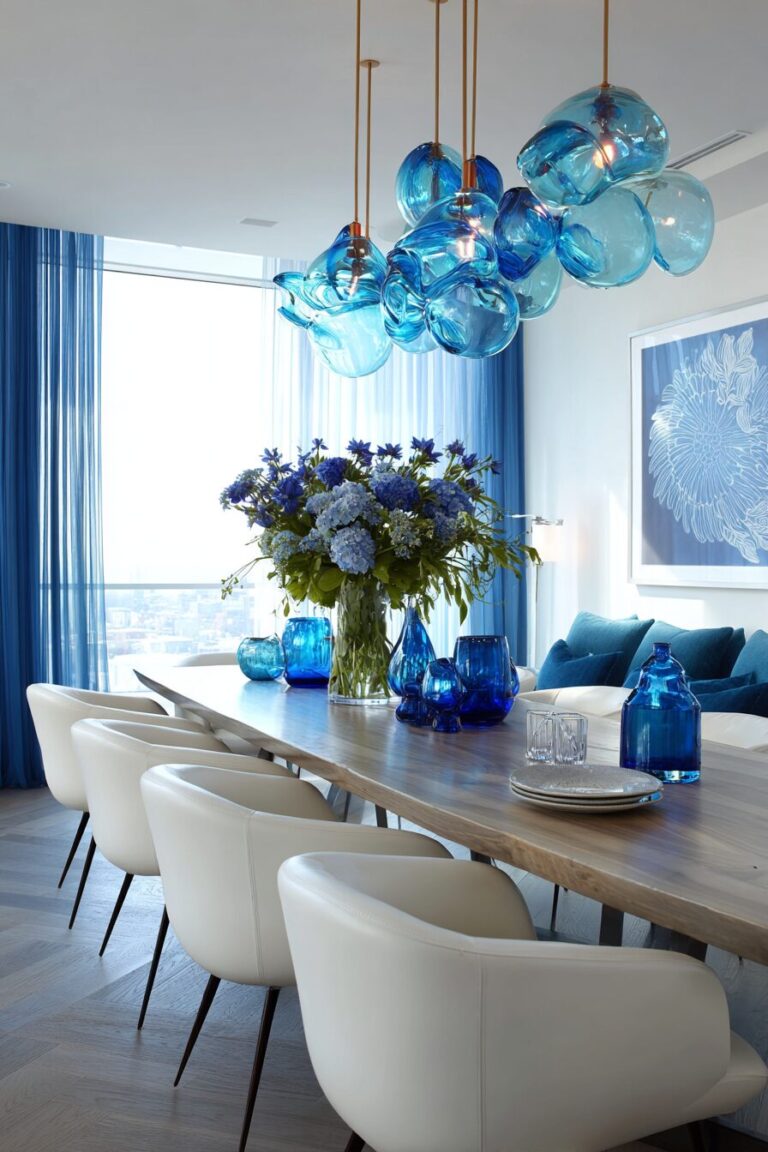 Cozy Blue Dining Room Ideas — DreamyHomeStyle