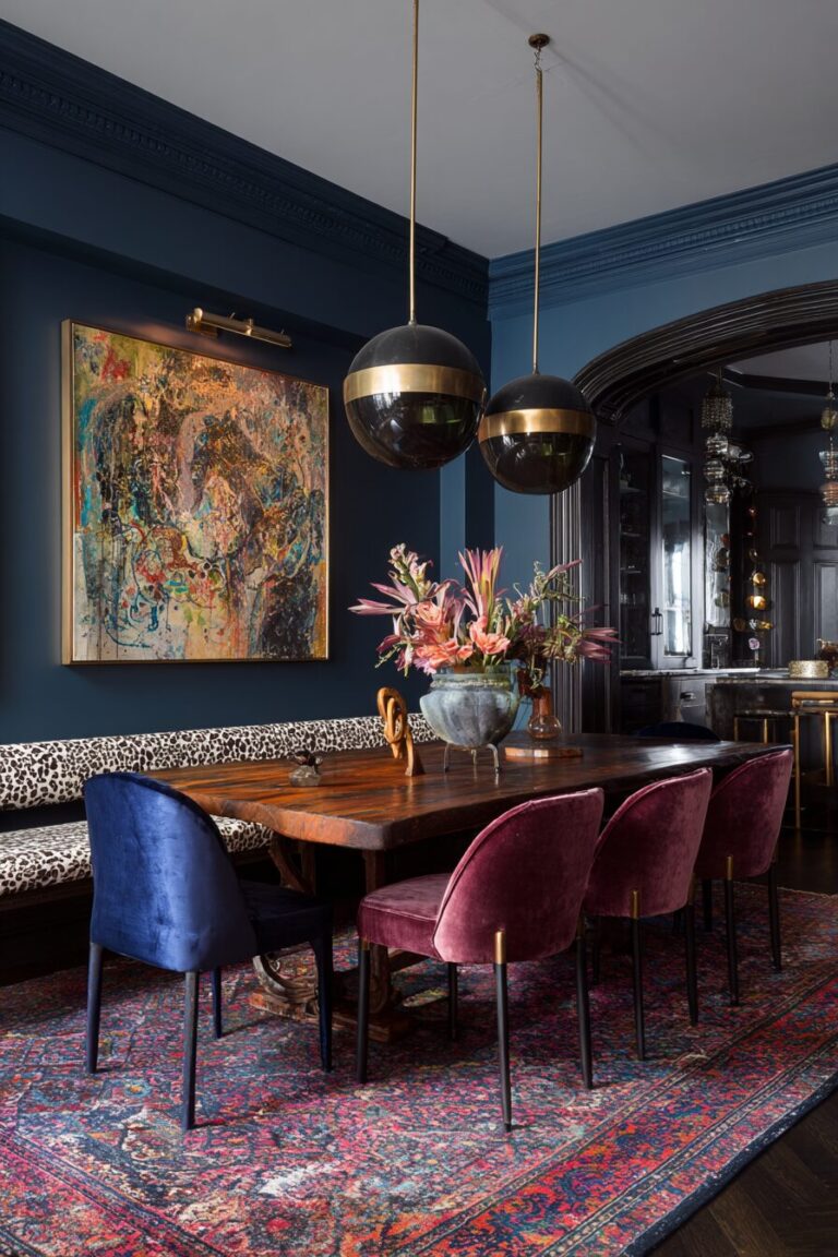 Unique Eclectic Dining Room Designs — DreamyHomeStyle
