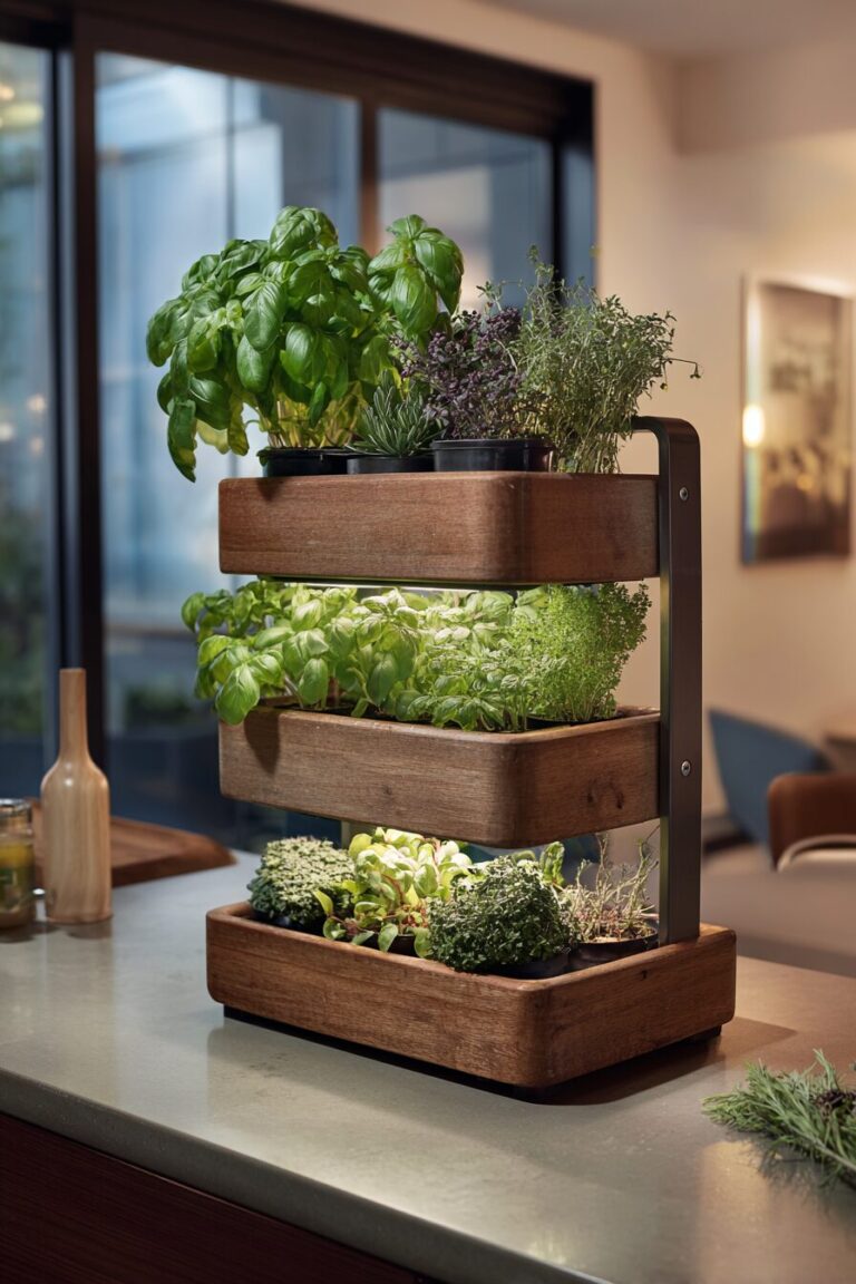 Indoor Herb Garden Ideas for Small Kitchens