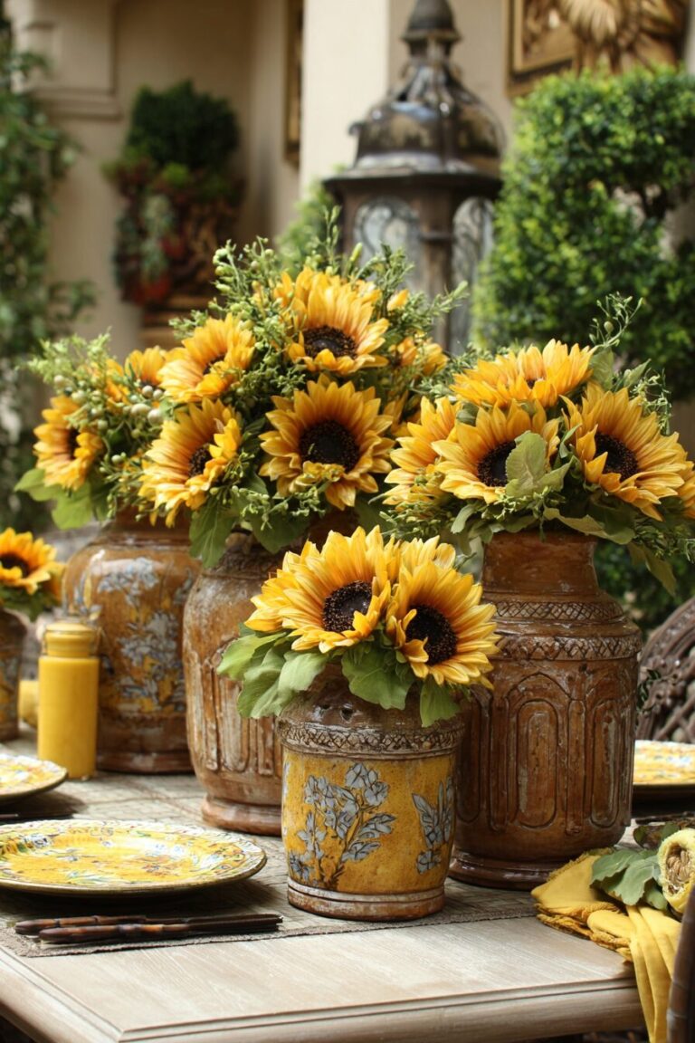Charming Italian Table Decorations For You