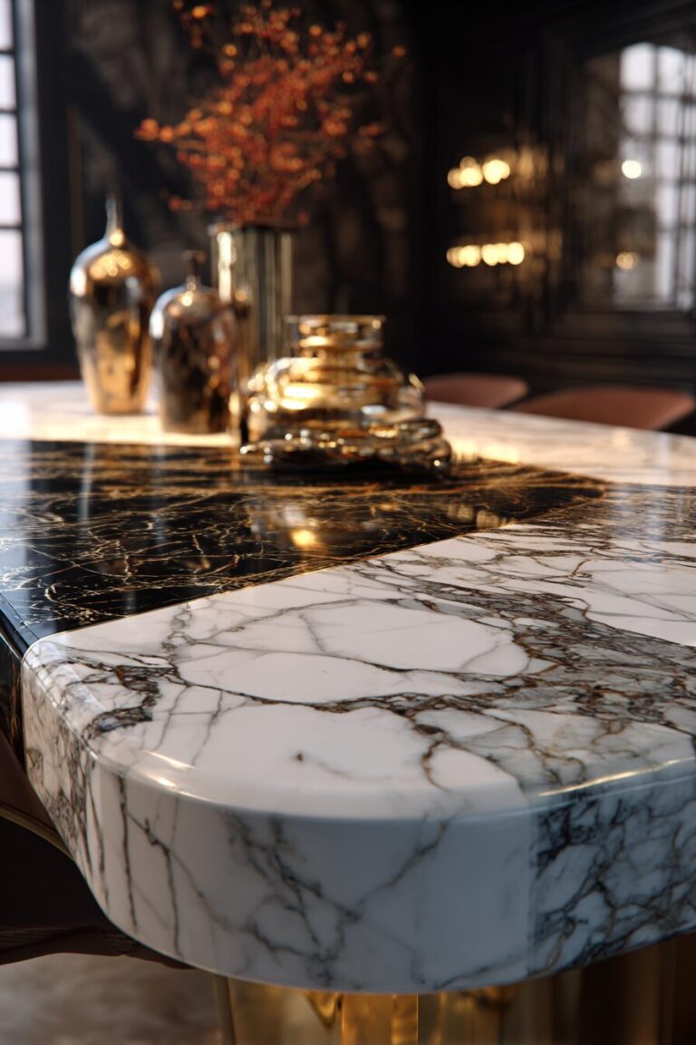 Stunning Marble Dining Table Designs
