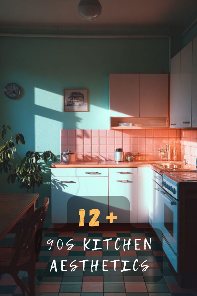 Cool Ways To Achieve A 90s Kitchen Aesthetic