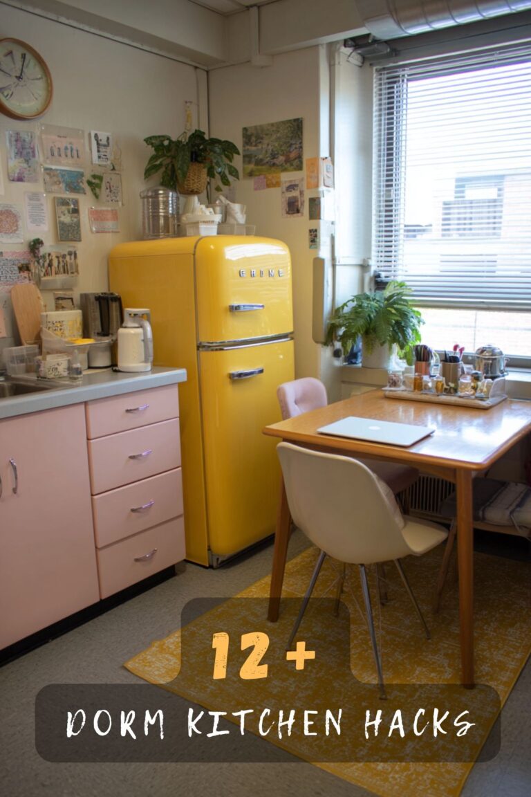 Essential Dorm Kitchen Ideas You’ll Love