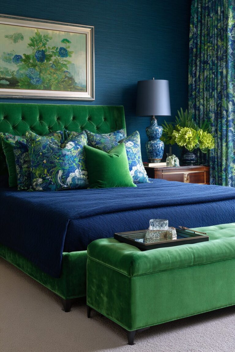 Blue And Green Bedroom Ideas For A Cozy Retreat