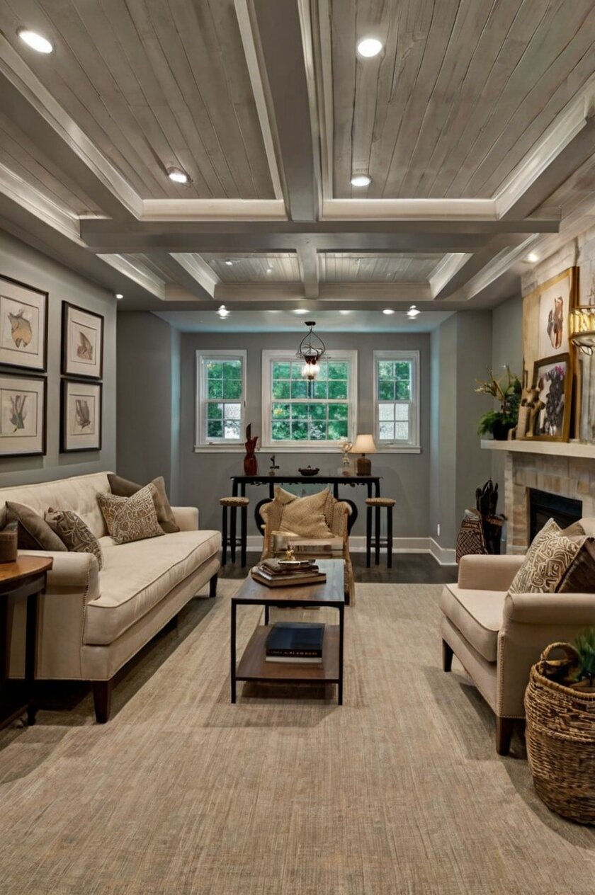 Check Out These Cheap Basement Ceiling Ideas To Inspire You ...