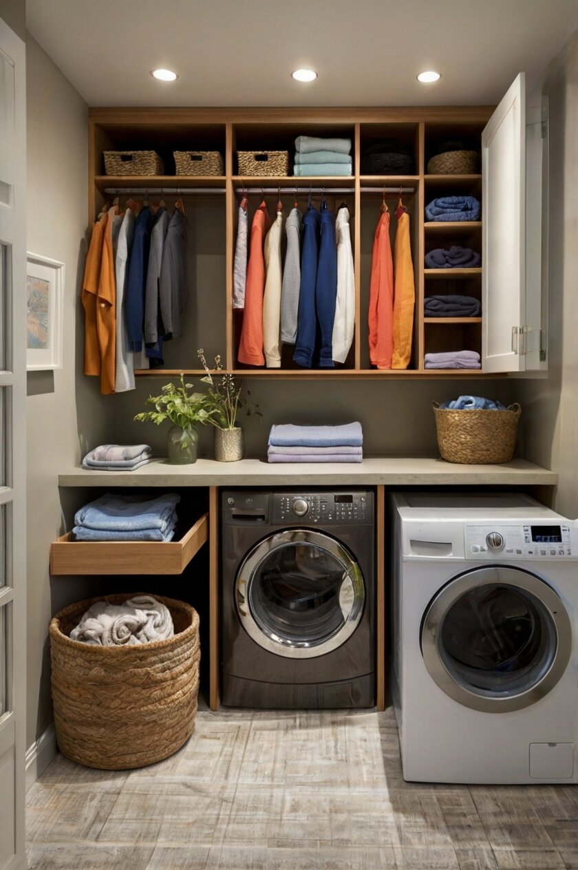 Modern Basement Laundry Room Ideas To Try — DreamyHomeStyle