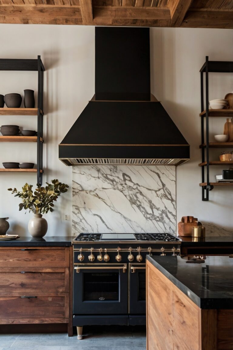 Timeless Black And Brown Kitchen Inspirations
