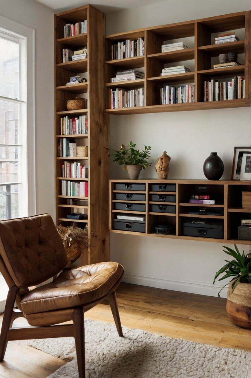 This Built In Shelf Trend Is Taking Over Modern Living Rooms ...