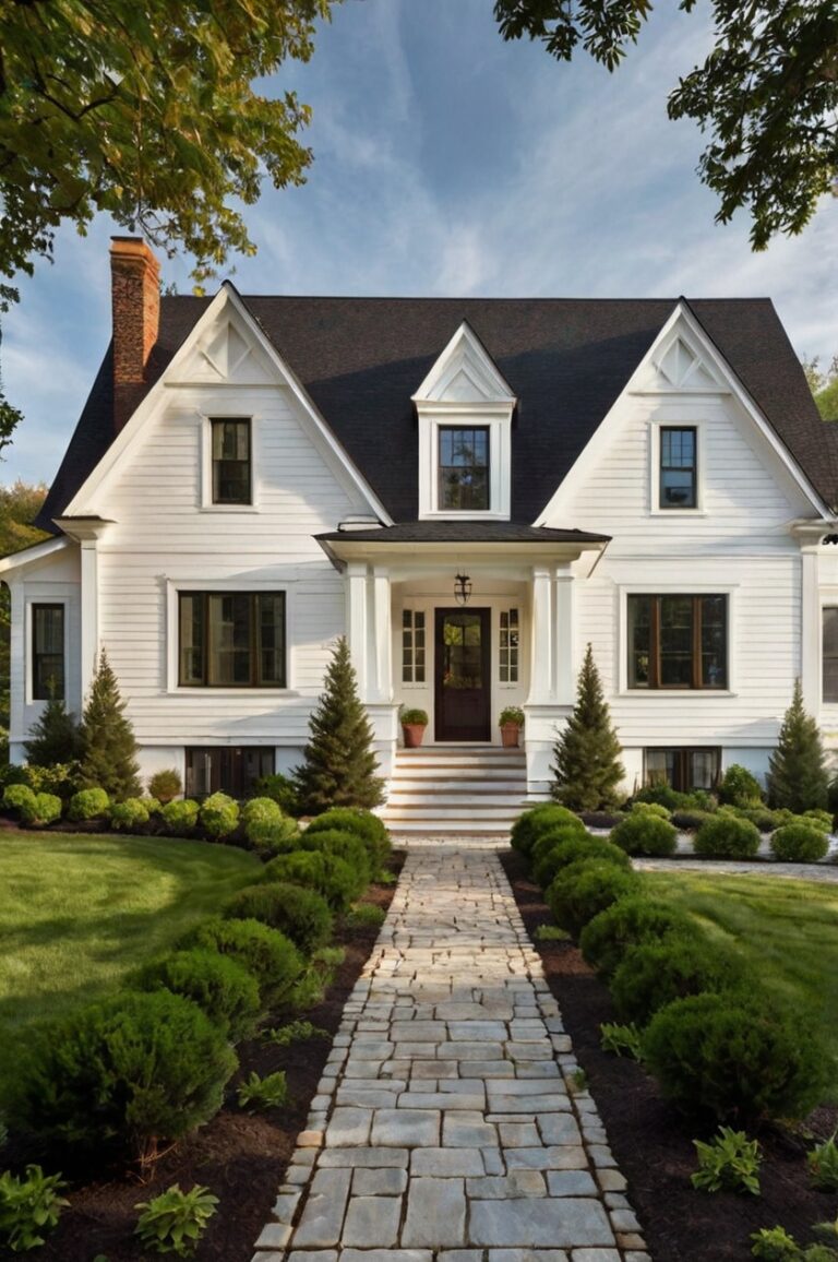 Cape Cod House Front Must-See Cape Cod House Exterior Ideas β DreamyHomeStyle
