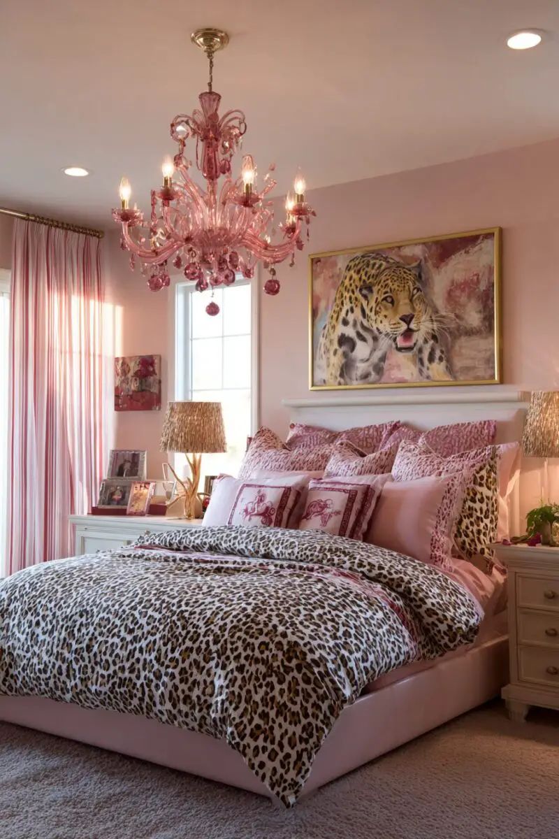 Pink Meets Wild: Creating a Cheetah Bedroom That Feels So You